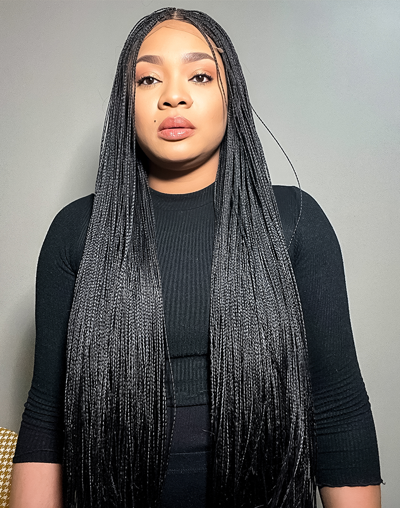 Duchess Braid 10 – Black Straight Braided Wig with 5x5 Closure (Very Long, Extra Full Density)