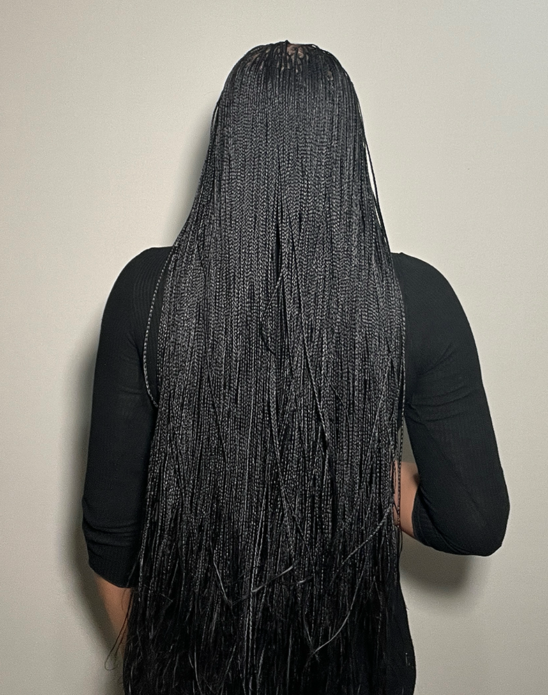 Duchess Braid 10 – Black Straight Braided Wig with 5x5 Closure (Very Long, Extra Full Density)