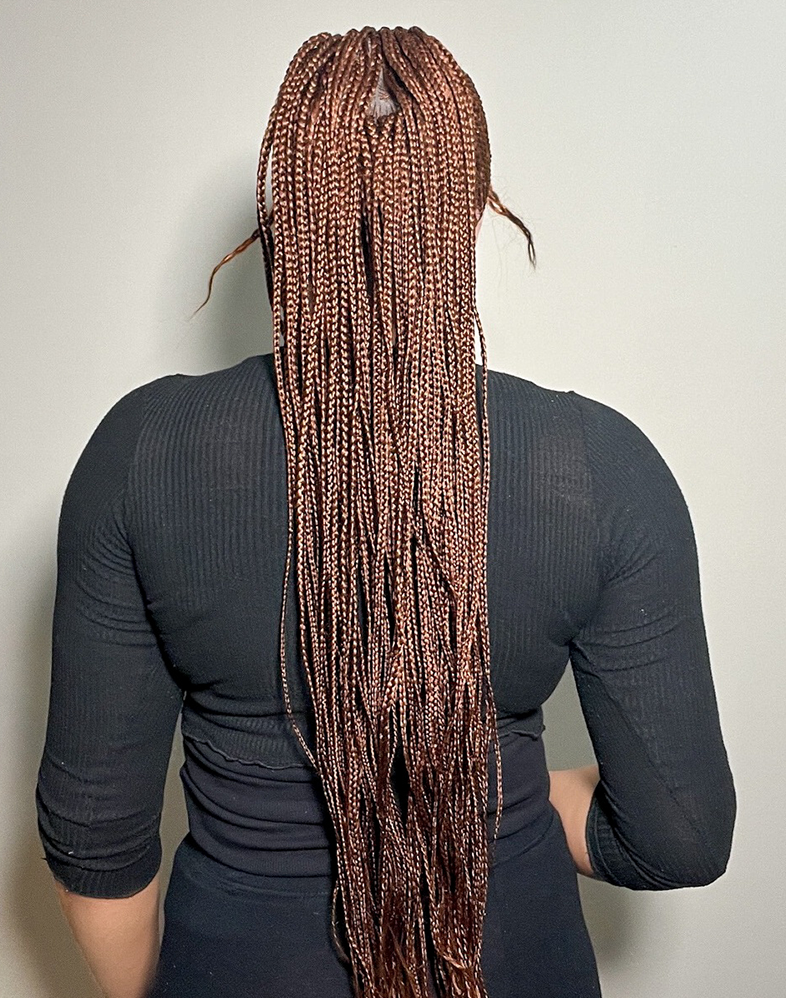 Lady Ghana Weave 60 | Ghana Shuku Braided Wig – 360 Lace (44″ Very Long, Full Density