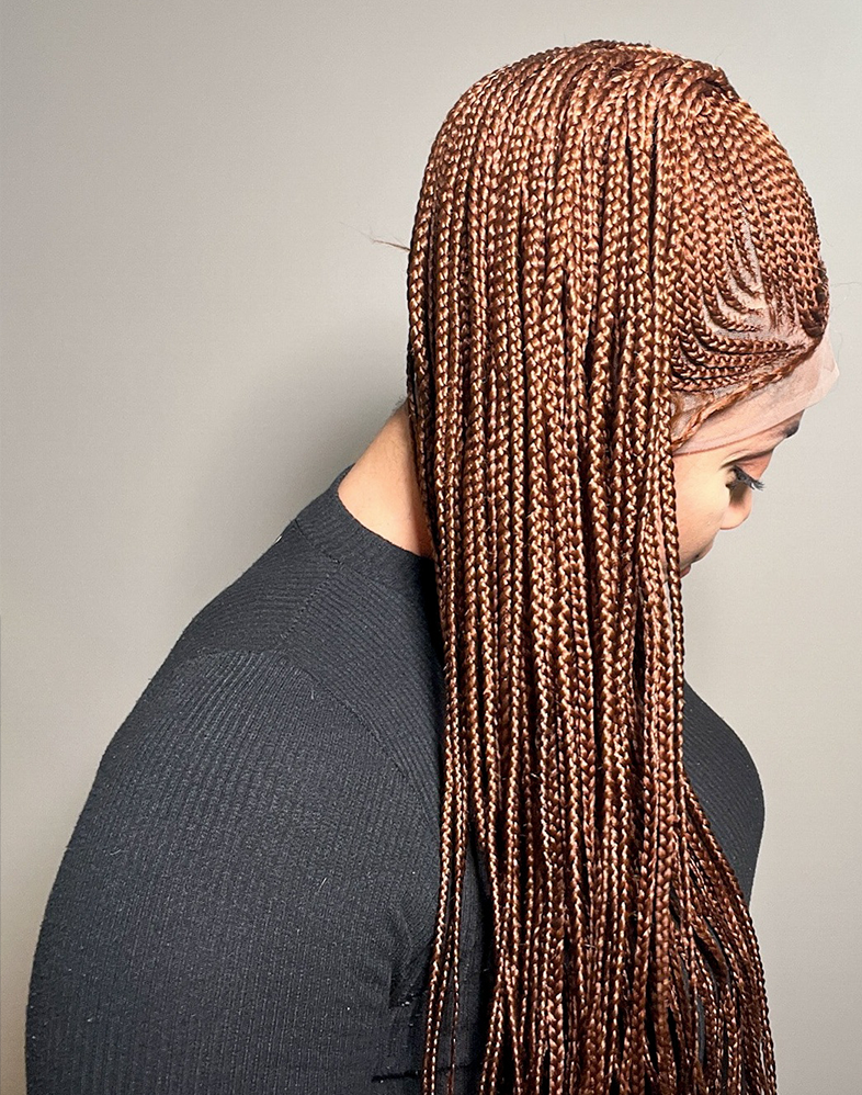 Lady Ghana Weave 60 | Ghana Shuku Braided Wig – 360 Lace (44″ Very Long, Full Density