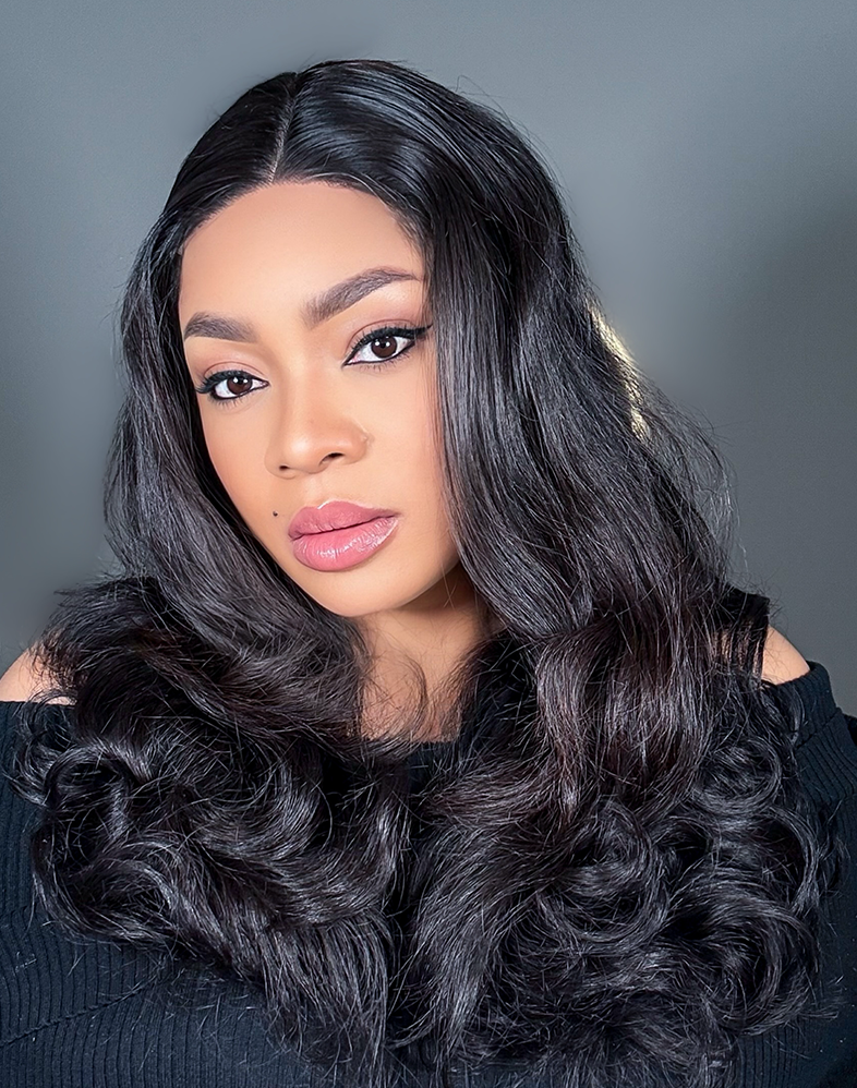 Queen 410 Double Drawn 200% Density Layered Queen Curly Tip Raw Donor Hair 18–20 Inches • Natural
Queen Collectio