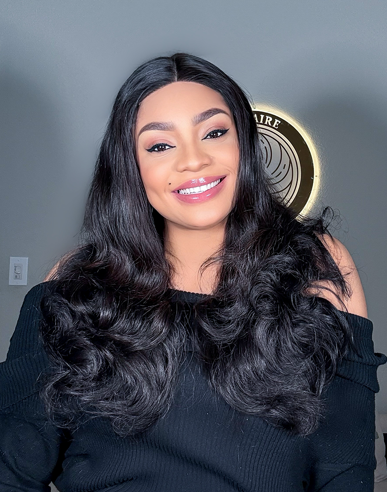 Queen 410 Double Drawn 200% Density Layered Queen Curly Tip Raw Donor Hair 18–20 Inches • Natural
Queen Collectio