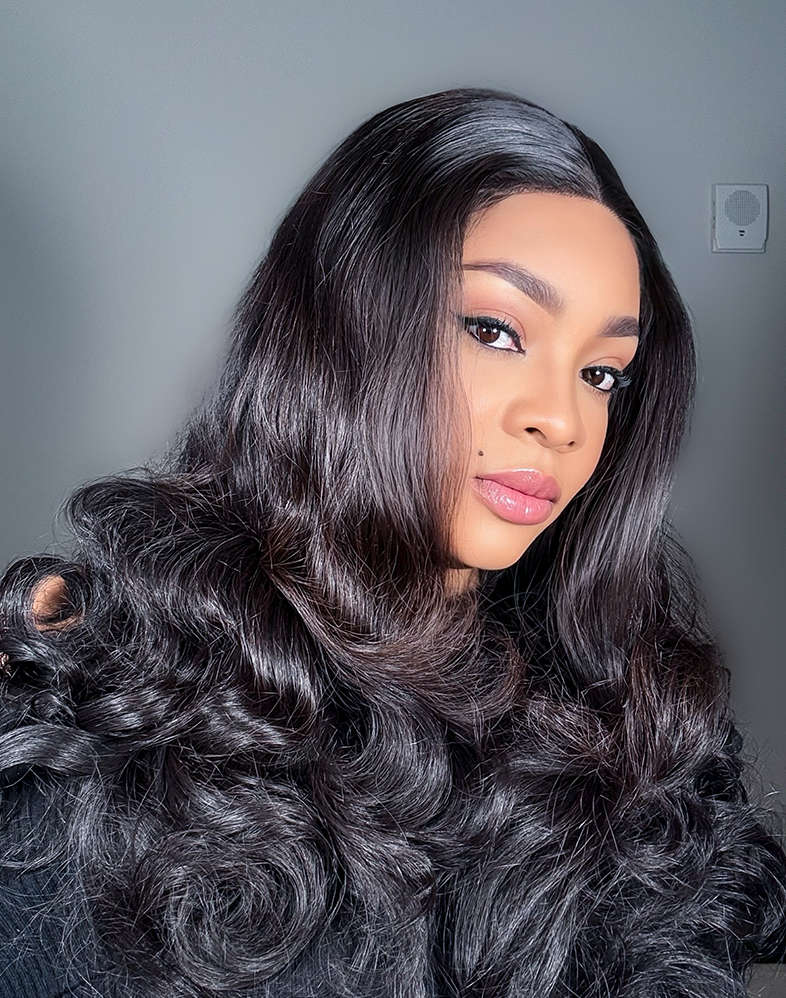 Queen 410 Double Drawn 200% Density Layered Queen Curly Tip Raw Donor Hair 18–20 Inches • Natural
Queen Collectio