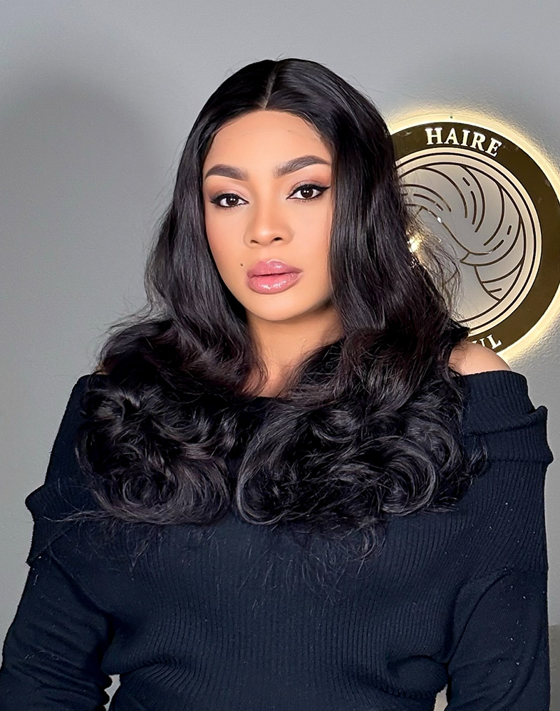 Queen 410 Double Drawn 200% Density Layered Queen Curly Tip Raw Donor Hair 18–20 Inches • Natural
Queen Collectio