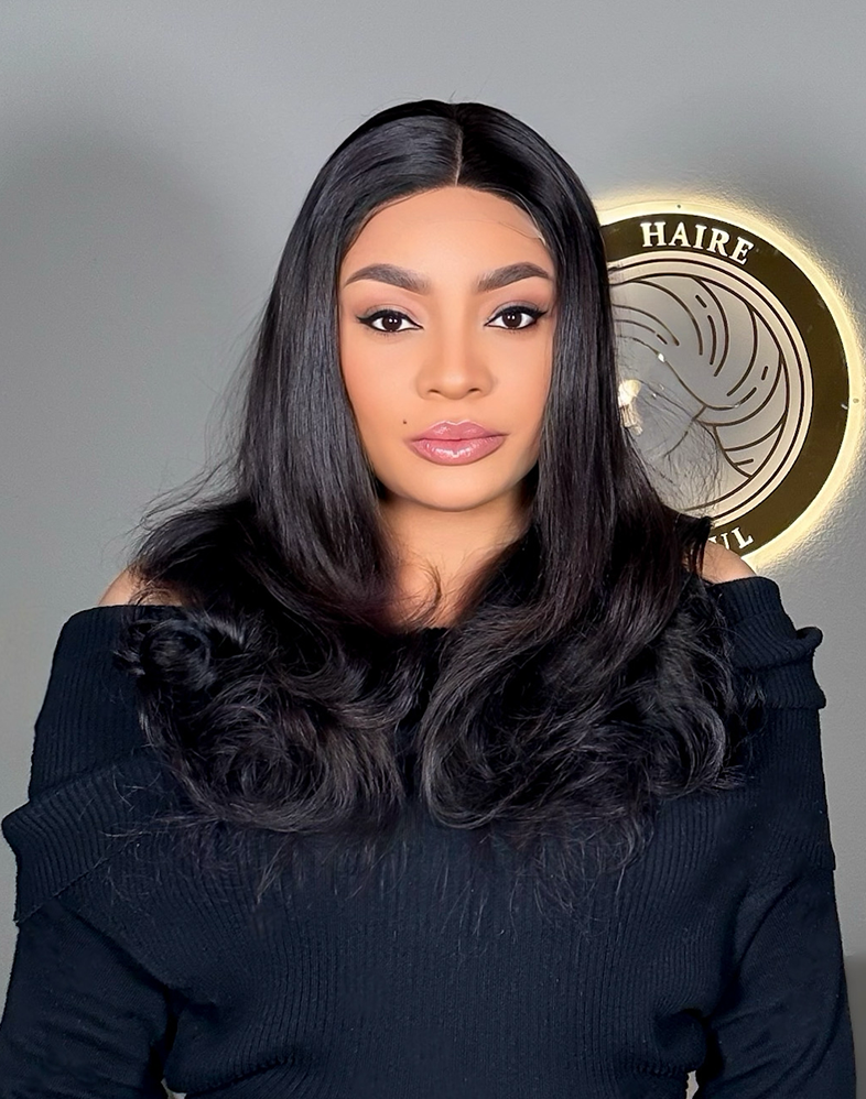 Queen 410 Double Drawn 200% Density Layered Queen Curly Tip Raw Donor Hair 18–20 Inches • Natural
Queen Collectio