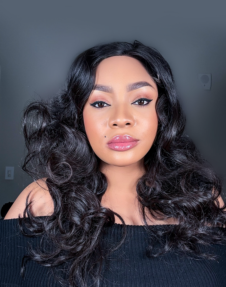Queen 510 Super Double Drawn Raw Donor Hair Wig 6×6 Lace Closure • 18 Inches • Natural
Queen Collection