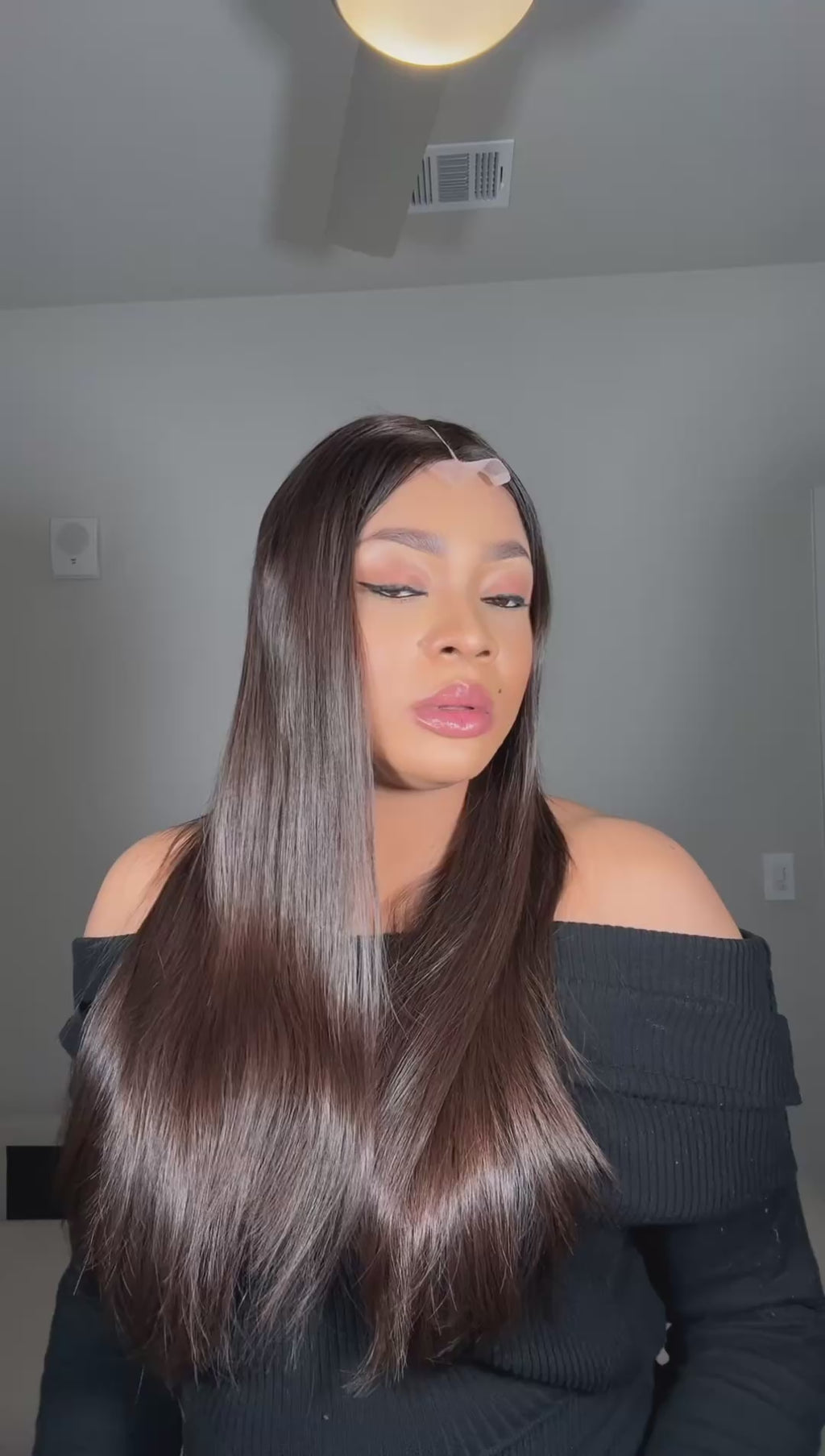 Queen 640 Premium Donor Hair Super Double Drawn 200% Density Human Hair Wig 4×4 Kim K Closure • 20 Inches • Natural
Queen Collection