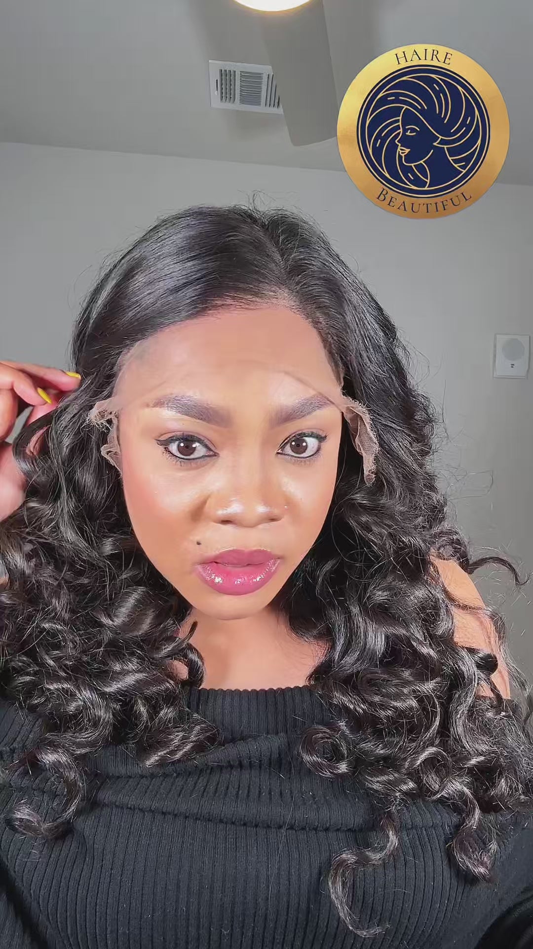 Queen 700 Premium Super Double Drawn Sea Wave Human Hair Wig
13×6 Lace Frontal • 20 Inches • Natural Queen Collection